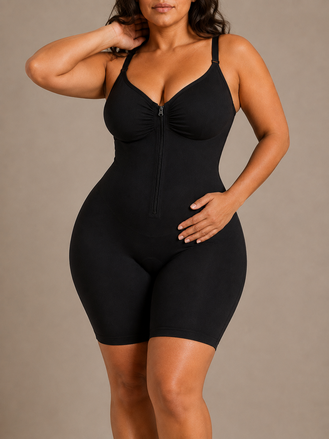 The Zip Sculpt Bodysuit