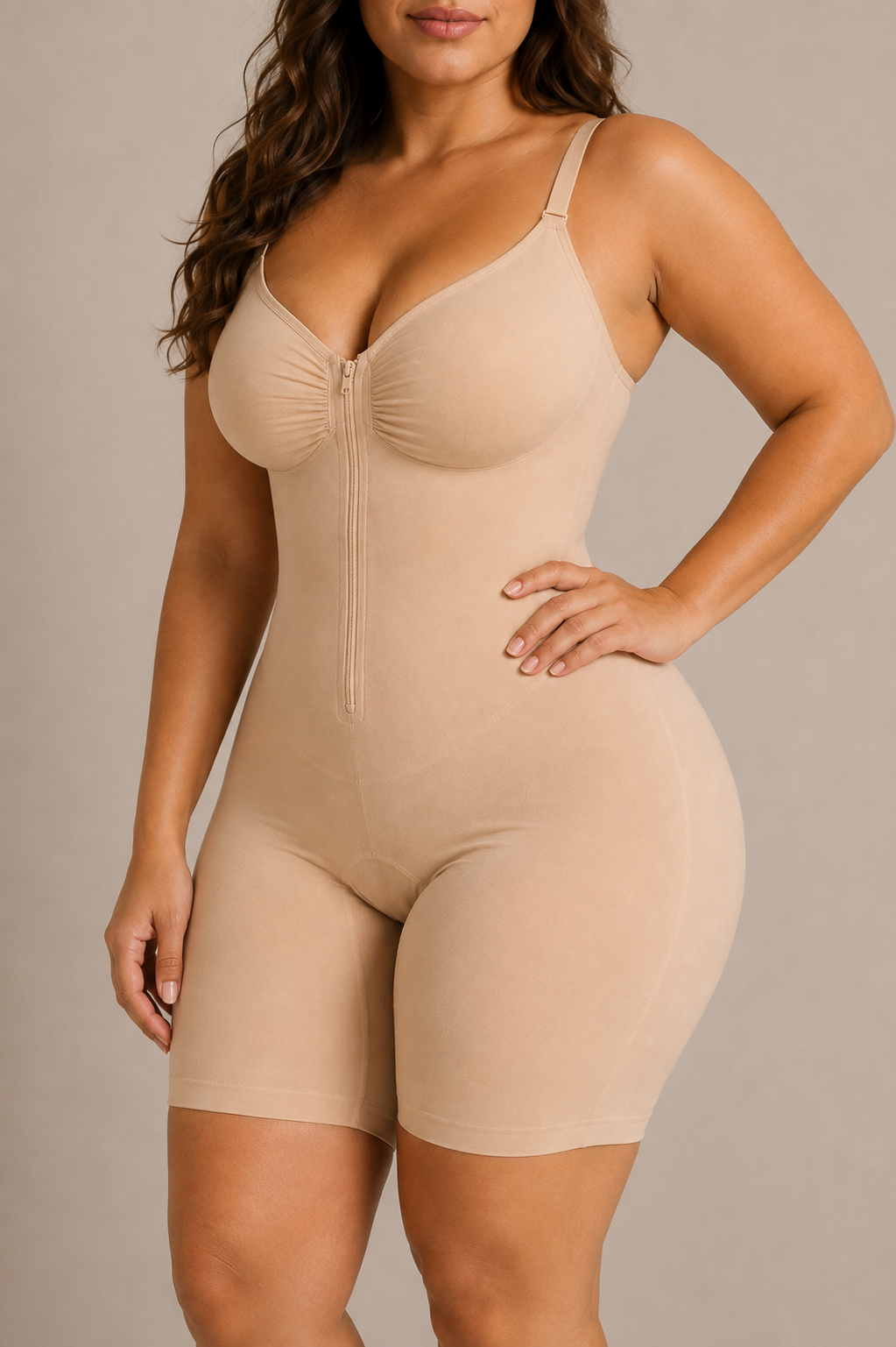 The Zip Sculpt Bodysuit