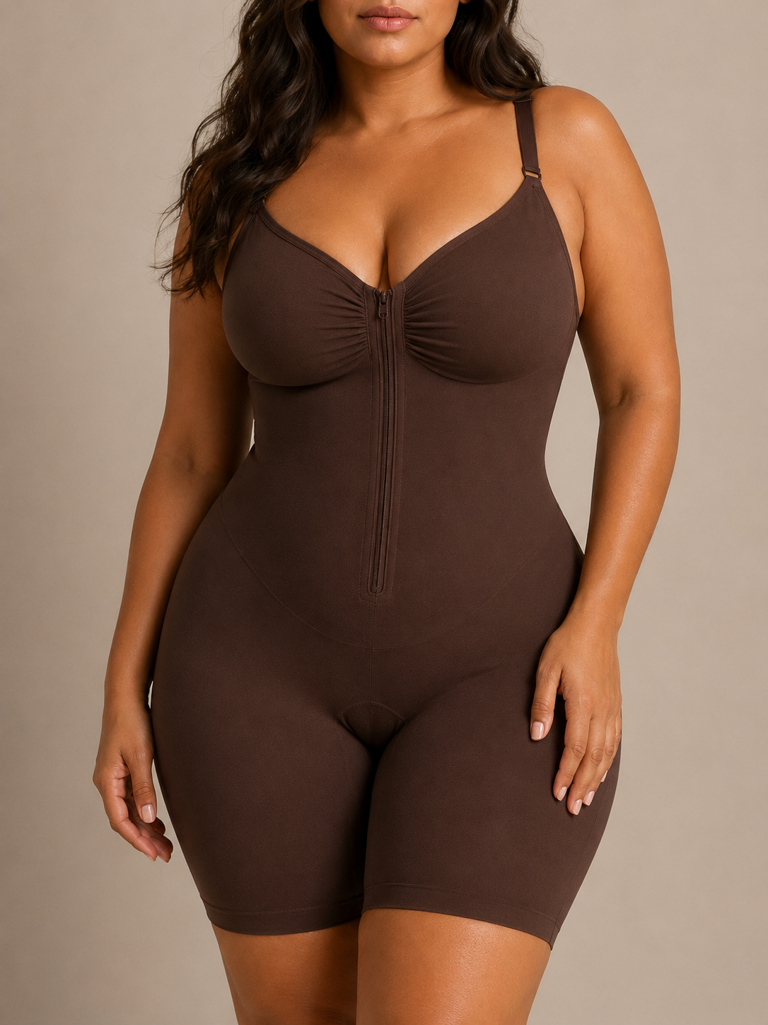 The Zip Sculpt Bodysuit