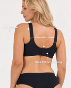 Wireless Support & Lift V-Neck Mesh Bra