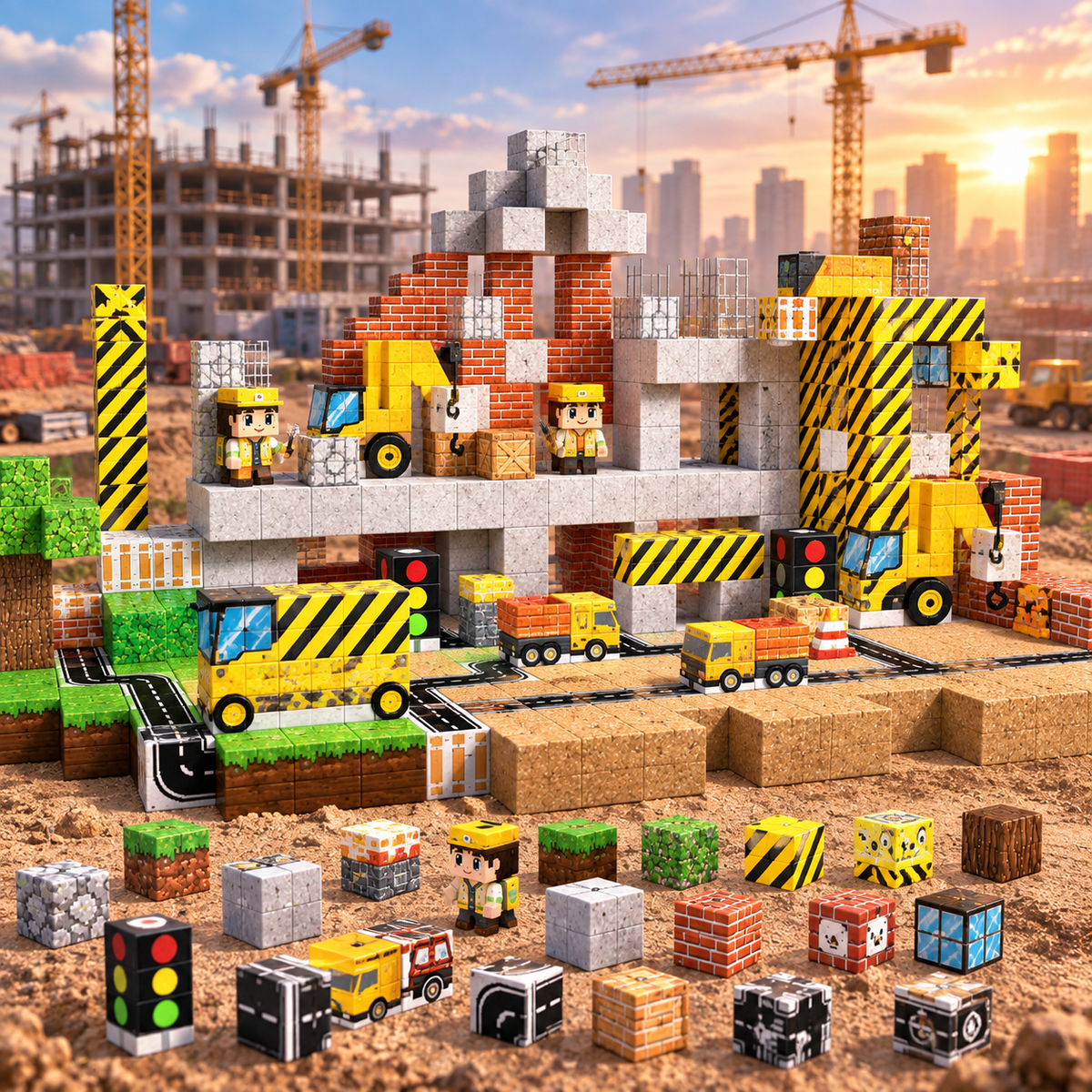 Worblo Magnetic Building Blocks