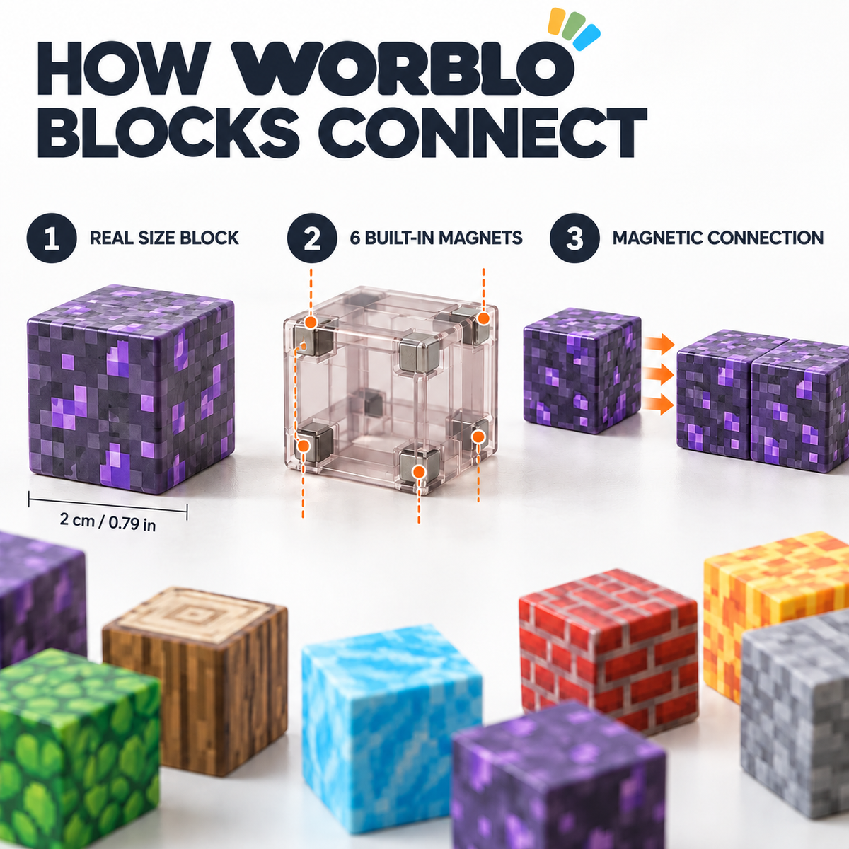 Worblo Magnetic Building Blocks