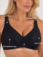 Seamless Comfort Full Coverage Jelly Bra