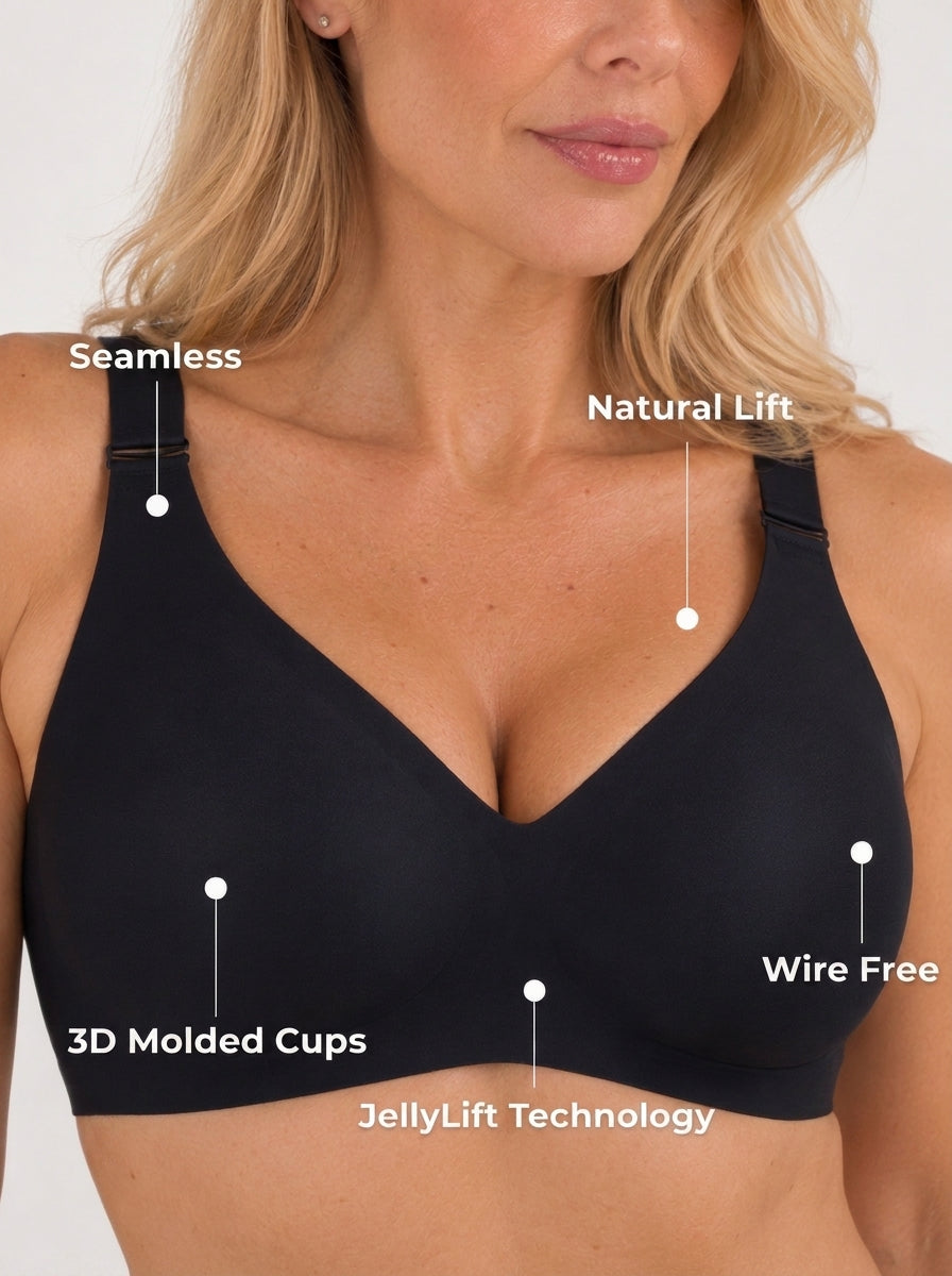 Seamless Comfort Full Coverage Jelly Bra